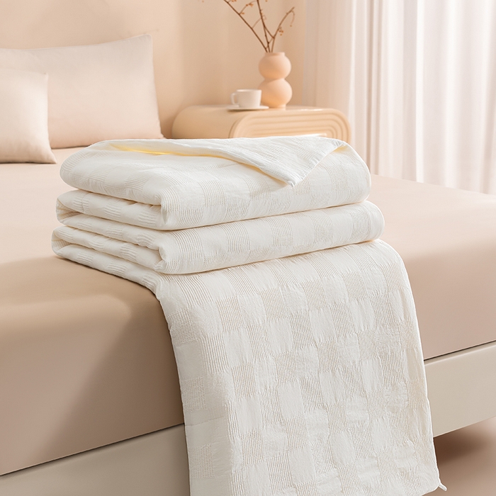 91家纺网 家纺一手货源 找家纺 （总）阳光被业 25新款100%纯棉提花大豆春秋被高端全棉面料冬被学生夏被