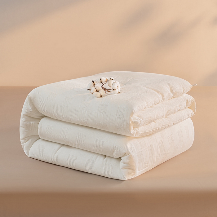 91家纺网 家纺一手货源 找家纺 （总）阳光被业 25新款100%纯棉提花大豆春秋被高端全棉面料冬被学生夏被