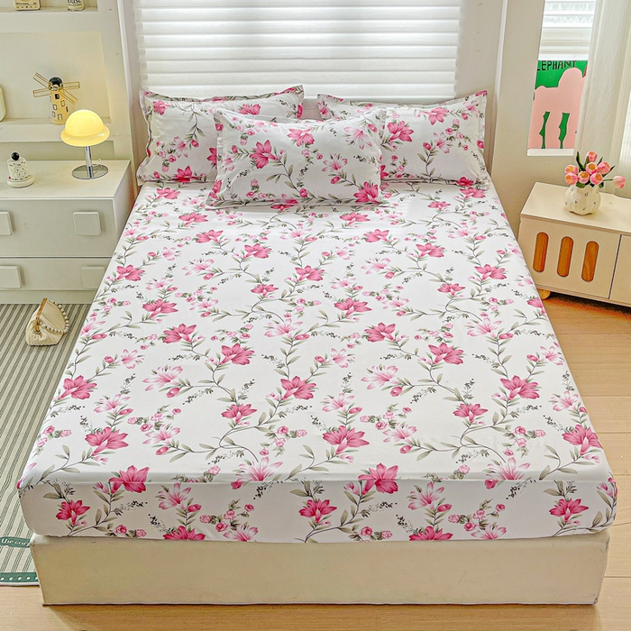 91家纺网 家纺一手货源 找家纺 （总）朵朵家纺 2025新款亲肤棉芦荟棉床笠单床笠，磨毛床笠，印花床笠（可定制尺寸 ）