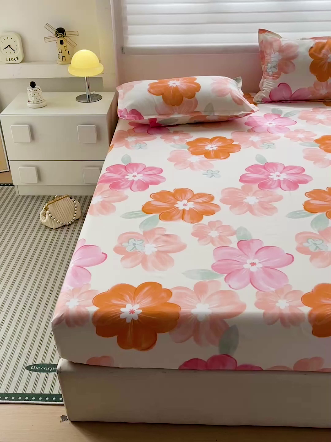 91家纺网 家纺一手货源 找家纺 （总）朵朵家纺 2025新款亲肤棉芦荟棉床笠单床笠，磨毛床笠，印花床笠（可定制尺寸 ）