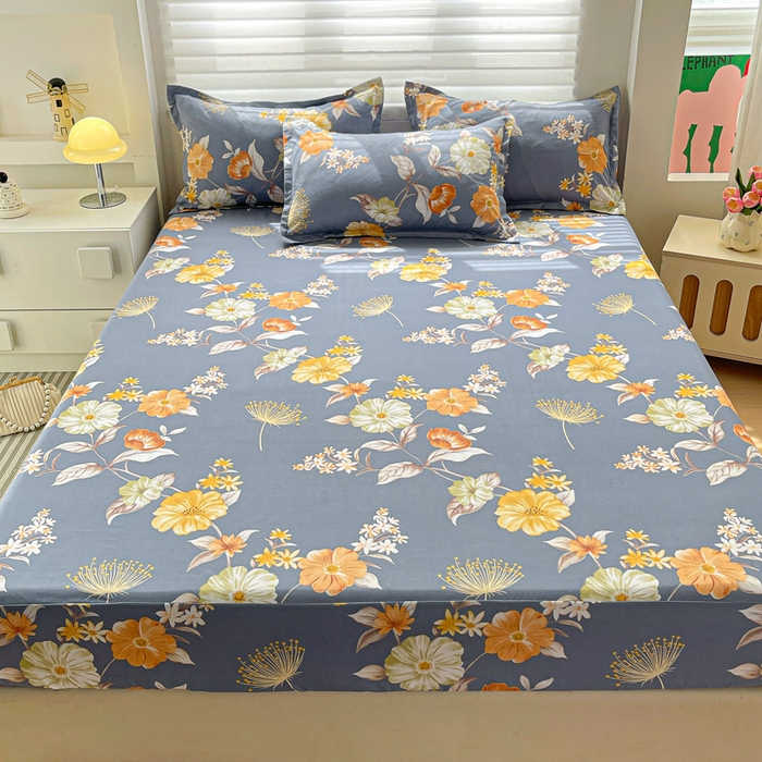 91家纺网 家纺一手货源 找家纺 朵朵家纺 2025新款亲肤棉芦荟棉床笠单床笠，磨毛床笠，印花床笠（可定制尺寸 ）