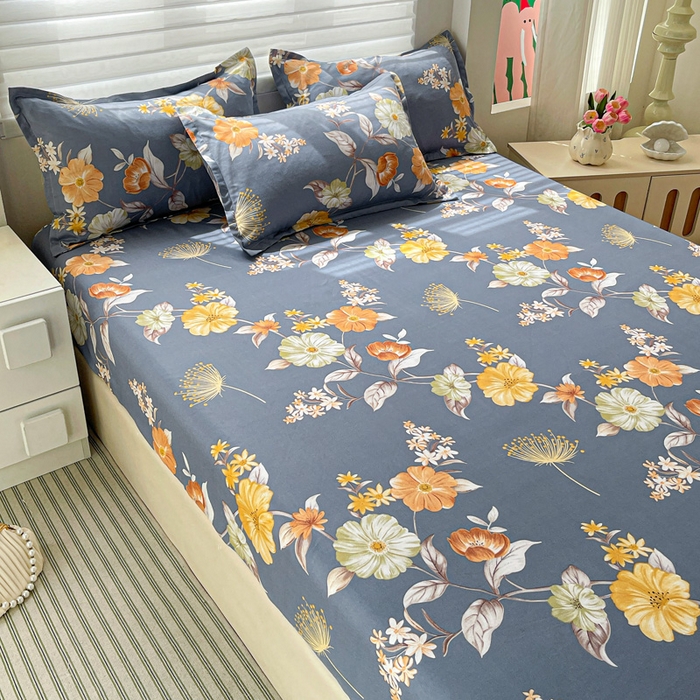 91家纺网 家纺一手货源 找家纺 朵朵家纺 2025新款亲肤棉芦荟棉床笠单床笠，磨毛床笠，印花床笠（可定制尺寸 ）