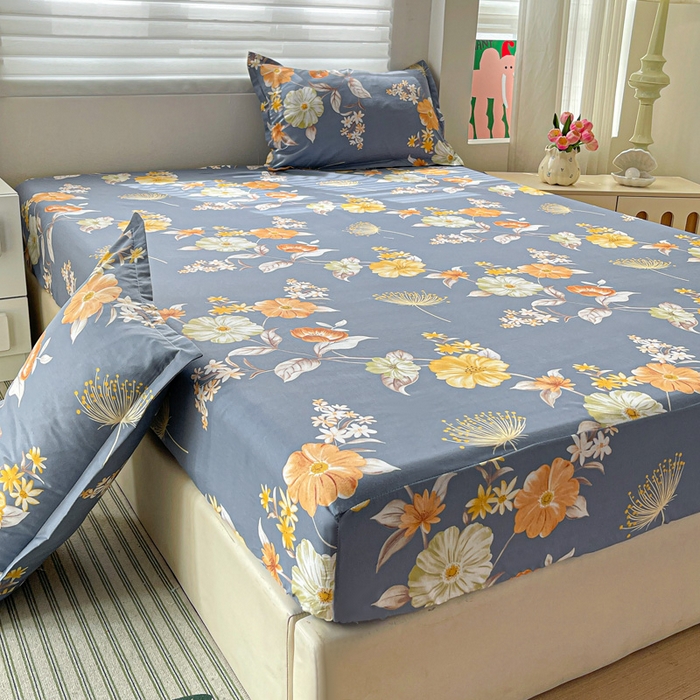 91家纺网 家纺一手货源 找家纺 朵朵家纺 2025新款亲肤棉芦荟棉床笠单床笠，磨毛床笠，印花床笠（可定制尺寸 ）