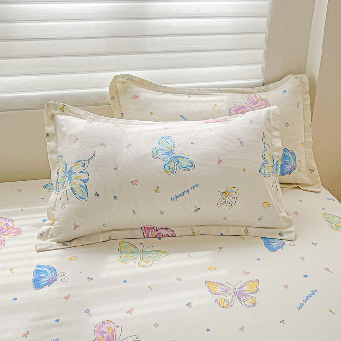 91家纺网 家纺一手货源 找家纺 朵朵家纺 2025新款亲肤棉芦荟棉床笠单床笠，磨毛床笠，印花床笠（可定制尺寸 ）