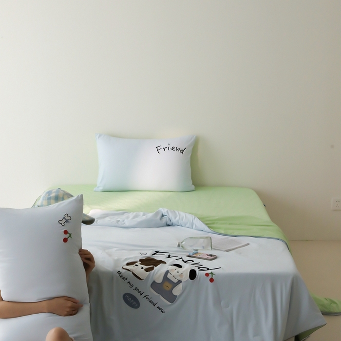 91家纺网 家纺一手货源 找家纺 时亿家居 2025凉感夏被Pro系列凉感被空调被 伙伴