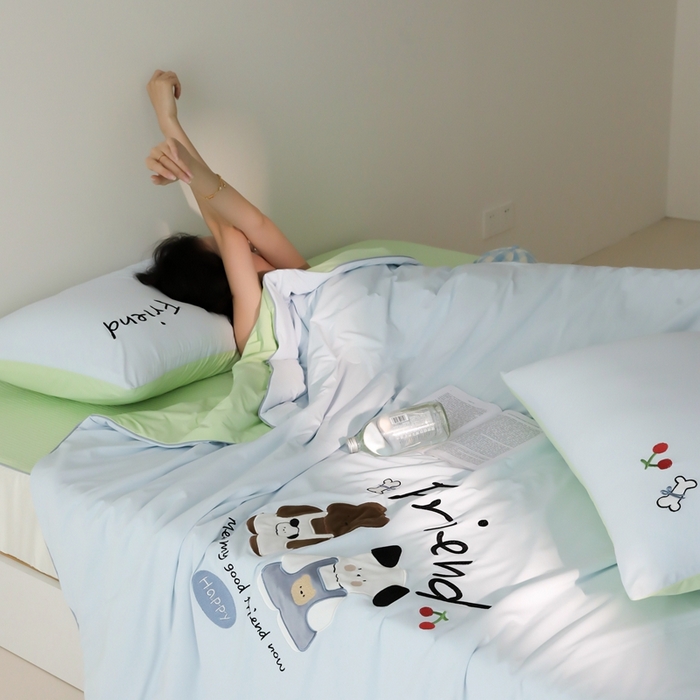 91家纺网 家纺一手货源 找家纺 时亿家居 2025凉感夏被Pro系列凉感被空调被 伙伴