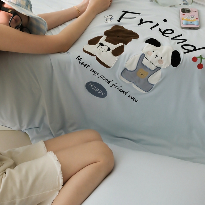 91家纺网 家纺一手货源 找家纺 时亿家居 2025凉感夏被Pro系列凉感被空调被 伙伴