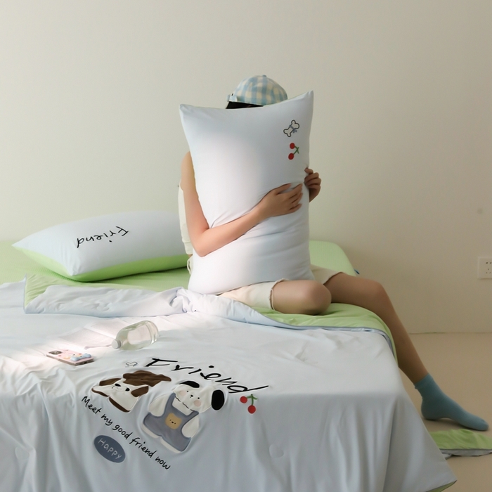 91家纺网 家纺一手货源 找家纺 时亿家居 2025凉感夏被Pro系列凉感被空调被 伙伴