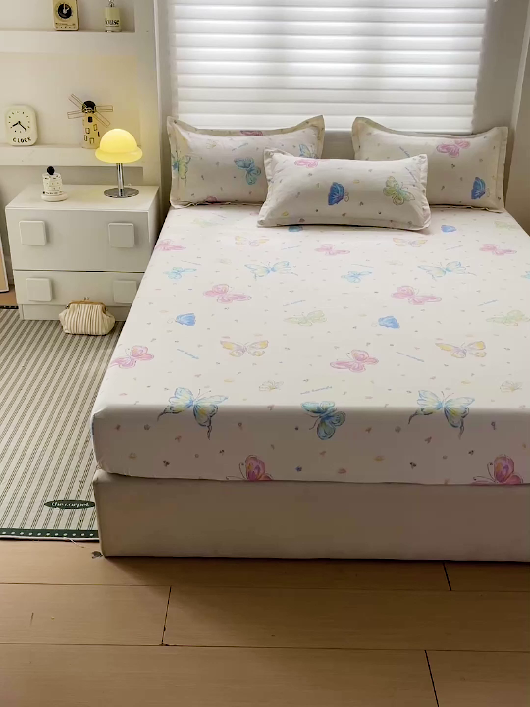 91家纺网 家纺一手货源 找家纺 朵朵家纺 2025新款亲肤棉芦荟棉床笠单床笠，磨毛床笠，印花床笠（可定制尺寸 ）