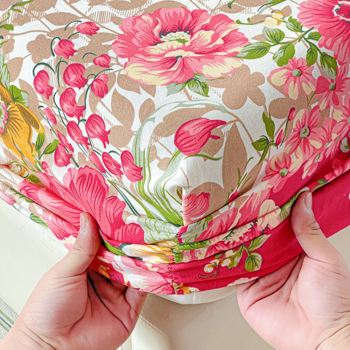 91家纺网 家纺一手货源 找家纺 朵朵家纺 2025新款亲肤棉芦荟棉床笠单床笠，磨毛床笠，印花床笠（可定制尺寸 ）