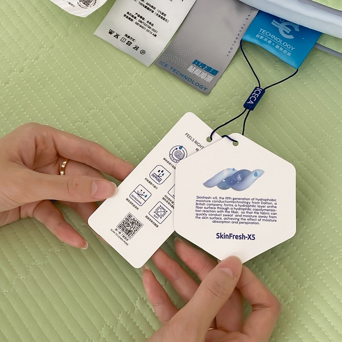 91家纺网 家纺一手货源 找家纺 时亿家居 2025凉感夏被Pro系列凉感被空调被 北极熊绿