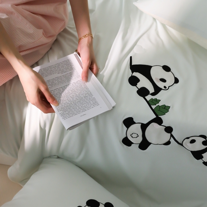 91家纺网 家纺一手货源 找家纺 时亿家居 2025凉感夏被Pro系列凉感被空调被 熊猫之家