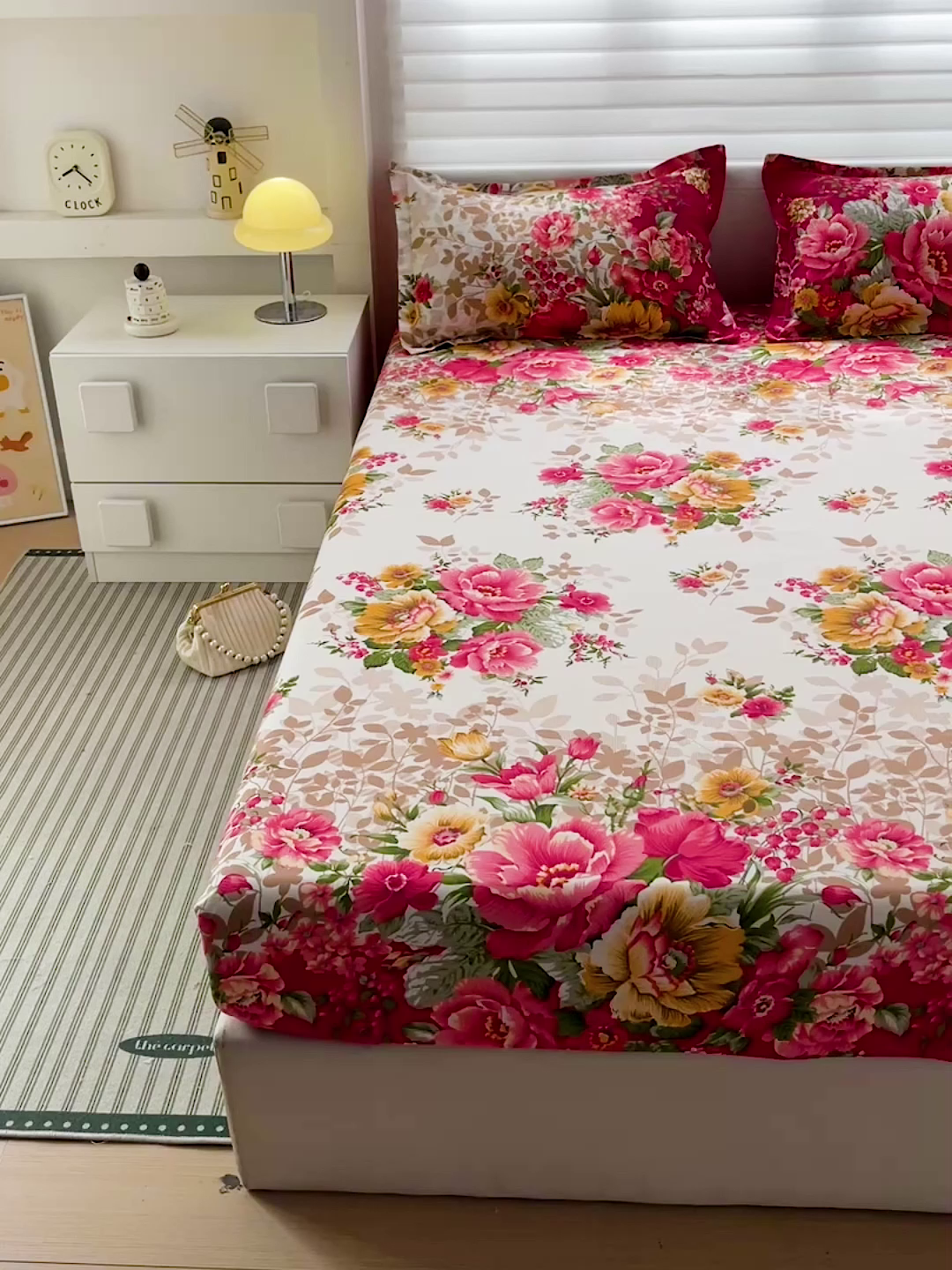 91家纺网 家纺一手货源 找家纺 朵朵家纺 2025新款亲肤棉芦荟棉床笠单床笠，磨毛床笠，印花床笠（可定制尺寸 ）