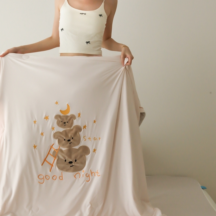 91家纺网 家纺一手货源 找家纺 时亿家居 2025凉感夏被Pro系列凉感被空调被 摘星星