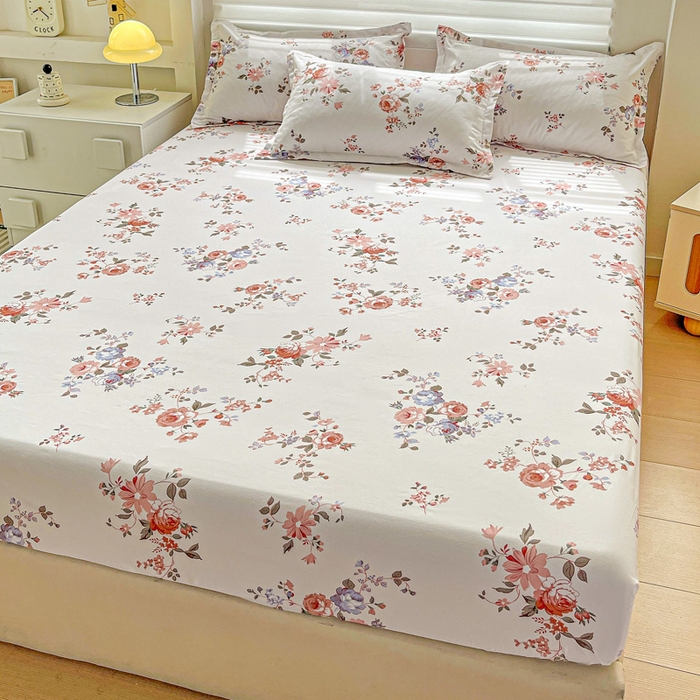 91家纺网 家纺一手货源 找家纺 （总）朵朵家纺 2025新款亲肤棉芦荟棉床笠单床笠，磨毛床笠，印花床笠（可定制尺寸 ）