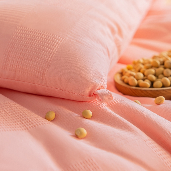 91家纺网 家纺一手货源 找家纺 （总）阳光被业 2025新款100%纯棉提花大豆春秋被高端全棉面料冬被被子被芯学生夏被