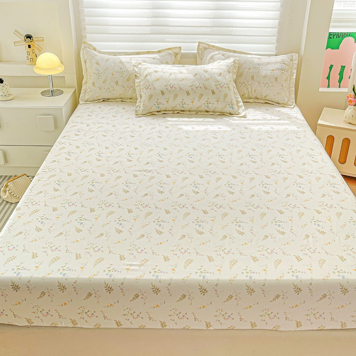 91家纺网 家纺一手货源 找家纺 （总）朵朵家纺 2025新款亲肤棉芦荟棉床笠单床笠，磨毛床笠，印花床笠（可定制尺寸 ）