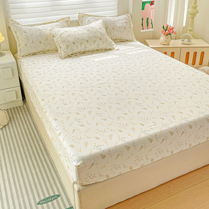 91家纺网 家纺一手货源 找家纺 （总）朵朵家纺 2025新款亲肤棉芦荟棉床笠单床笠，磨毛床笠，印花床笠（可定制尺寸 ）