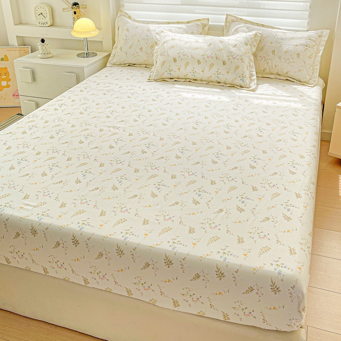 91家纺网 家纺一手货源 找家纺 （总）朵朵家纺 2025新款亲肤棉芦荟棉床笠单床笠，磨毛床笠，印花床笠（可定制尺寸 ）