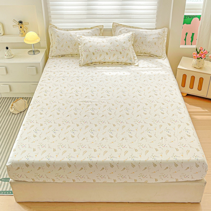 （总）朵朵家纺 2025新款亲肤棉芦荟棉床笠单床笠，磨毛床笠，印花床笠（可定制尺寸 ）