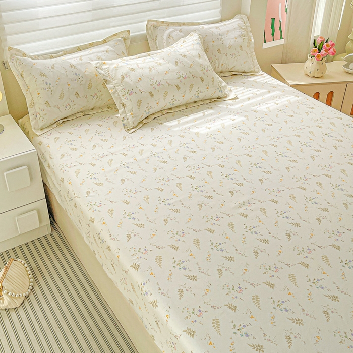 91家纺网 家纺一手货源 找家纺 （总）朵朵家纺 2025新款亲肤棉芦荟棉床笠单床笠，磨毛床笠，印花床笠（可定制尺寸 ）