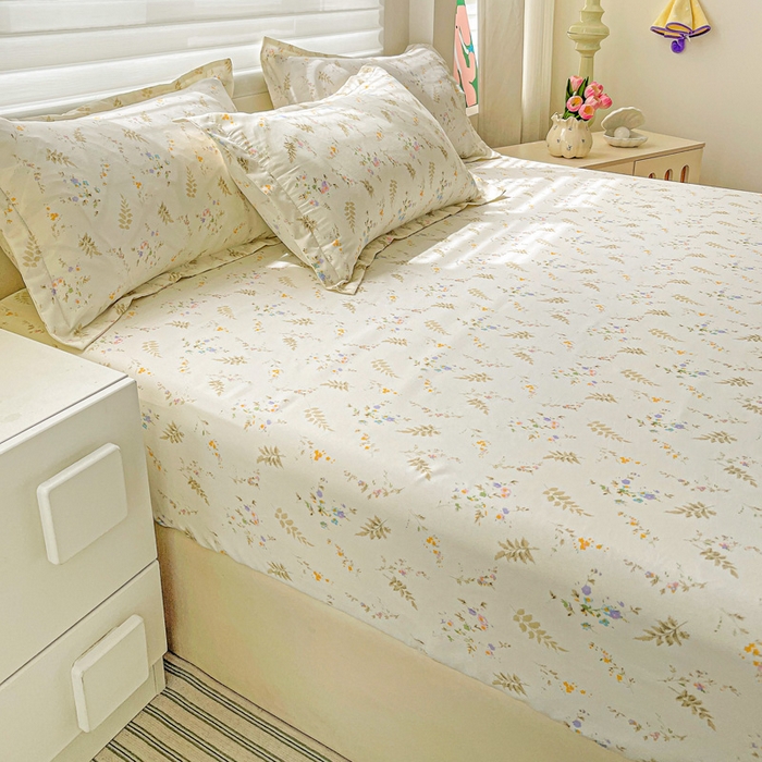 91家纺网 家纺一手货源 找家纺 （总）朵朵家纺 2025新款亲肤棉芦荟棉床笠单床笠，磨毛床笠，印花床笠（可定制尺寸 ）