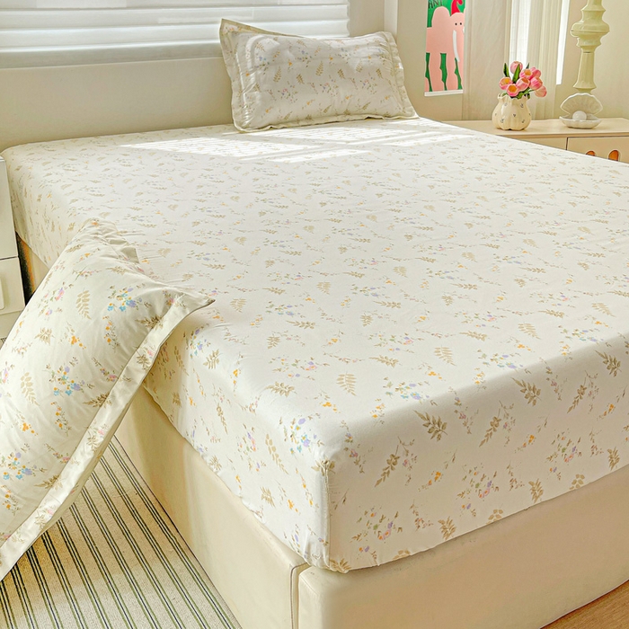 91家纺网 家纺一手货源 找家纺 （总）朵朵家纺 2025新款亲肤棉芦荟棉床笠单床笠，磨毛床笠，印花床笠（可定制尺寸 ）