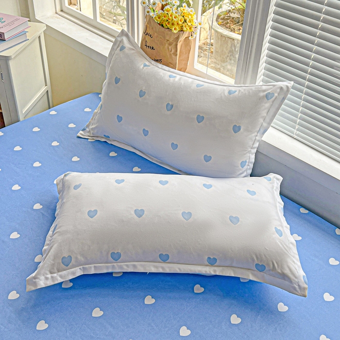 91家纺网 家纺一手货源 找家纺 朵朵家纺 2025新款亲肤棉芦荟棉床笠单床笠，磨毛床笠，印花床笠（可定制尺寸 ）