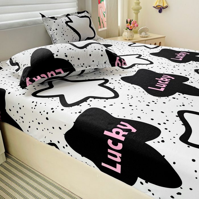 91家纺网 家纺一手货源 找家纺 朵朵家纺 2025新款亲肤棉芦荟棉床笠单床笠，磨毛床笠，印花床笠（可定制尺寸 ）