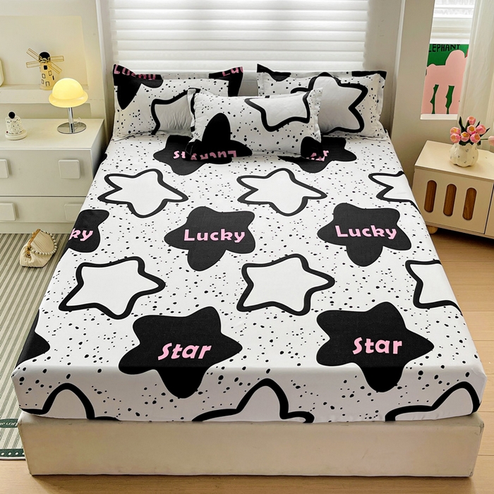 朵朵家纺 2025新款亲肤棉芦荟棉床笠单床笠，磨毛床笠，印花床笠（可定制尺寸 ）