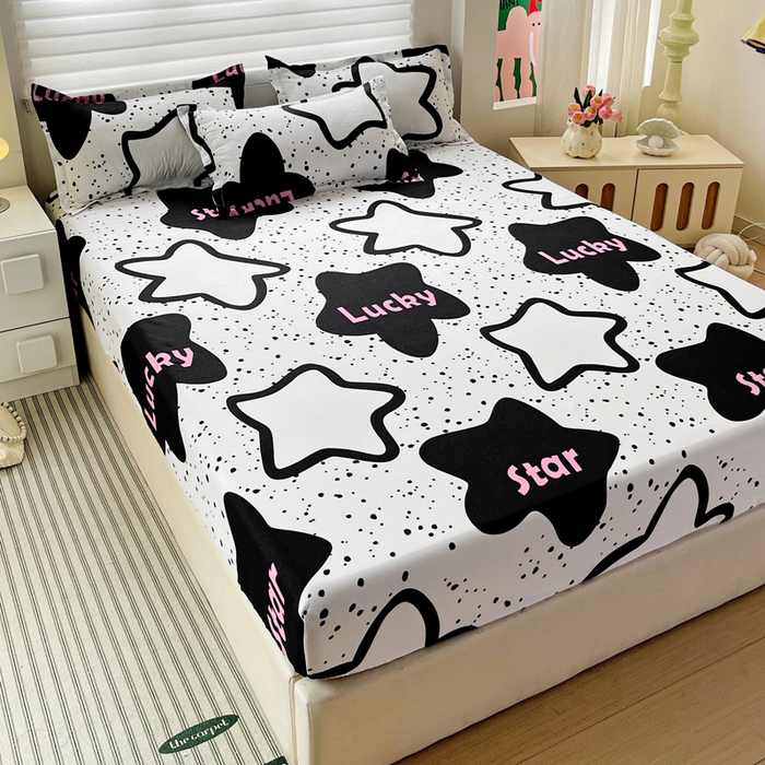 91家纺网 家纺一手货源 找家纺 朵朵家纺 2025新款亲肤棉芦荟棉床笠单床笠，磨毛床笠，印花床笠（可定制尺寸 ）