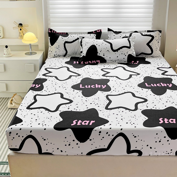 91家纺网 家纺一手货源 找家纺 朵朵家纺 2025新款亲肤棉芦荟棉床笠单床笠，磨毛床笠，印花床笠（可定制尺寸 ）