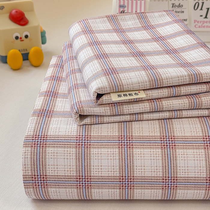 2025新款原棉老粗布床单凉席三件套柔软舒适-热门花型一 艾格