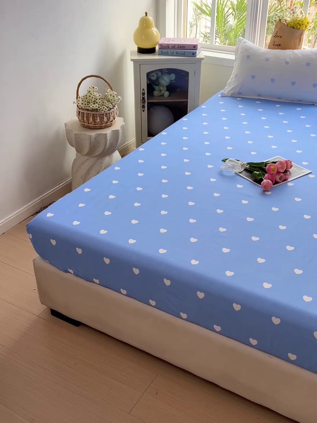 91家纺网 家纺一手货源 找家纺 朵朵家纺 2025新款亲肤棉芦荟棉床笠单床笠，磨毛床笠，印花床笠（可定制尺寸 ）