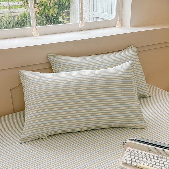 91家纺网 家纺一手货源 找家纺 2025新款原棉老粗布床单凉席三件套柔软舒适-热门花型一 北望