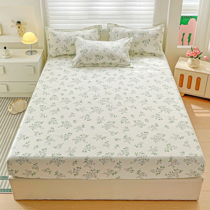 朵朵家纺 2025新款亲肤棉芦荟棉床笠单床笠，磨毛床笠，印花床笠（可定制尺寸 ）