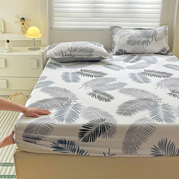 91家纺网 家纺一手货源 找家纺 朵朵家纺 2025新款亲肤棉芦荟棉床笠单床笠，磨毛床笠，印花床笠（可定制尺寸 ）