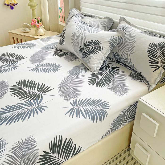 91家纺网 家纺一手货源 找家纺 朵朵家纺 2025新款亲肤棉芦荟棉床笠单床笠，磨毛床笠，印花床笠（可定制尺寸 ）