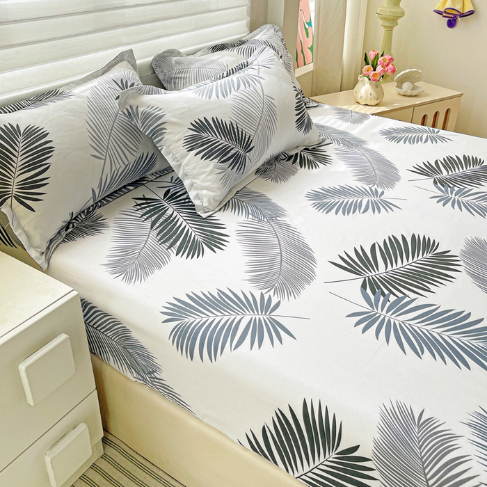 91家纺网 家纺一手货源 找家纺 朵朵家纺 2025新款亲肤棉芦荟棉床笠单床笠，磨毛床笠，印花床笠（可定制尺寸 ）