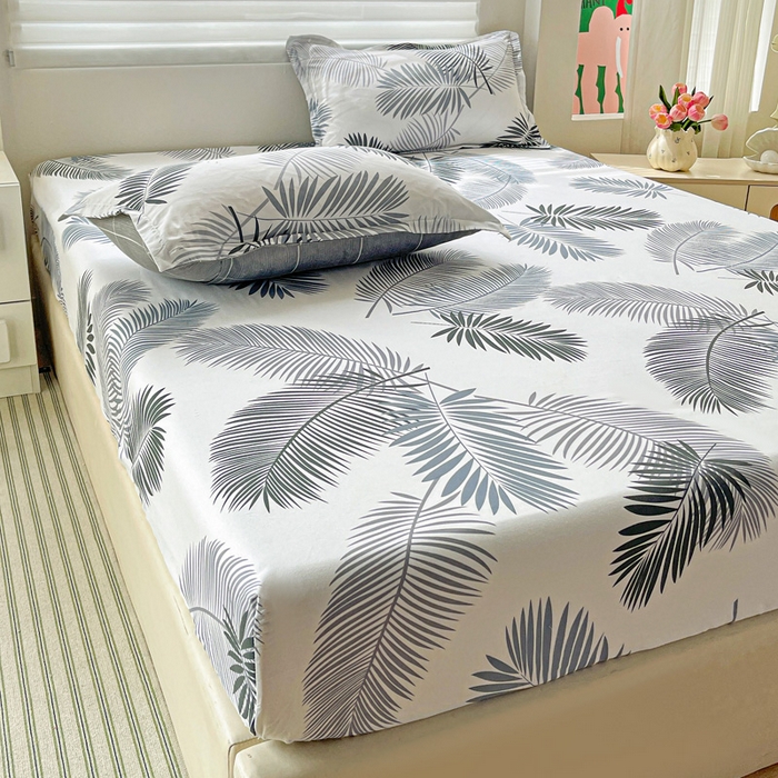 91家纺网 家纺一手货源 找家纺 朵朵家纺 2025新款亲肤棉芦荟棉床笠单床笠，磨毛床笠，印花床笠（可定制尺寸 ）