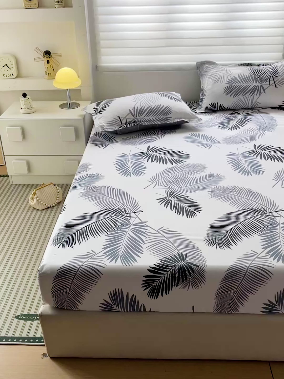 91家纺网 家纺一手货源 找家纺 朵朵家纺 2025新款亲肤棉芦荟棉床笠单床笠，磨毛床笠，印花床笠（可定制尺寸 ）