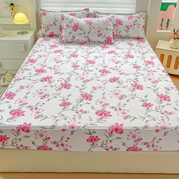 91家纺网 家纺一手货源 找家纺 朵朵家纺 2025新款亲肤棉芦荟棉床笠单床笠，磨毛床笠，印花床笠（可定制尺寸 ）