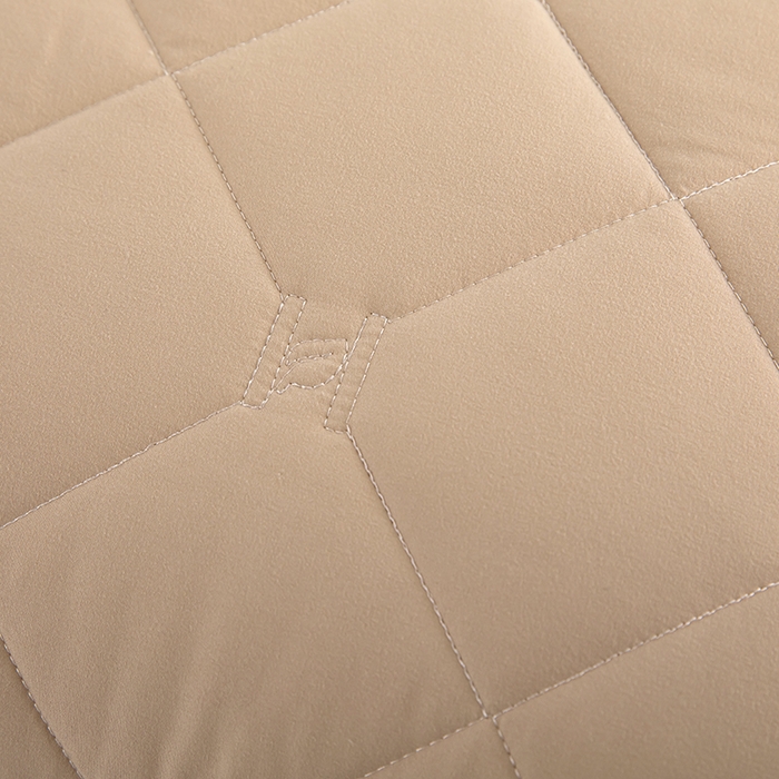 91家纺网 家纺一手货源 找家纺 安逸恋 2025新款A类水洗棉大豆夹棉枕套48*74cm出口跨境 咖色