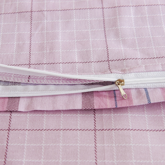 91家纺网 家纺一手货源 找家纺 鑫宇2025新款13372全棉学生宿舍上下铺三件套床单款床笠款可定制 梦的启航-粉