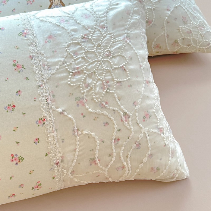 91家纺网 家纺一手货源 找家纺 眠博士 2025新款双层纱印花雪纺夏被  雪纺夏被-麻花少女