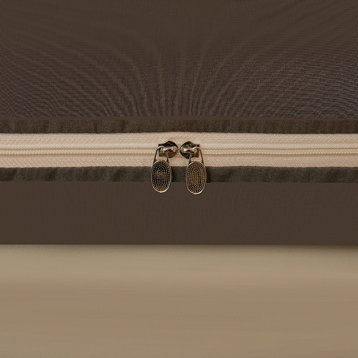 91家纺网 家纺一手货源 找家纺 浪幔纱蚊帐 2025新款A类遮光防摔蚊帐坐床拉链全底回底纯色加厚支架 星辰灰【全底无帘款】