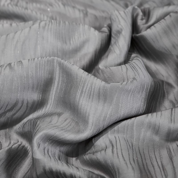 91家纺网 家纺一手货源 找家纺 眠博士2025新款提花夏被四件套多件套 雅致灰