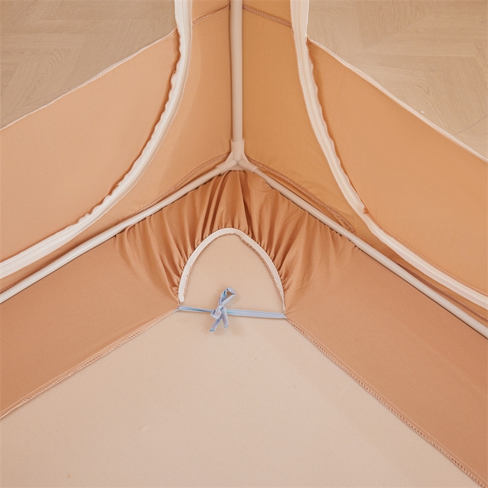 91家纺网 家纺一手货源 找家纺 浪幔纱蚊帐 2025新款A类可拆卸床单全底防摔蚊帐遮光床帘一体式回底拉链坐床 森林灵狐【回底款】