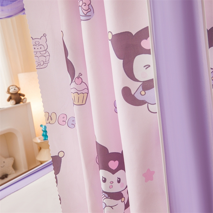 91家纺网 家纺一手货源 找家纺 浪幔纱蚊帐 2025新款A类可拆卸床单全底防摔蚊帐遮光床帘一体式回底拉链坐床 甜心洛米【回底款】