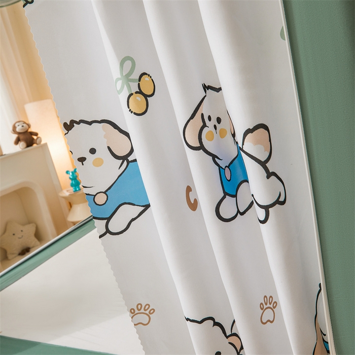 91家纺网 家纺一手货源 找家纺 浪幔纱蚊帐 2025新款A类可拆卸床单全底防摔蚊帐遮光床帘一体式回底拉链坐床 幸运狗【回底款】